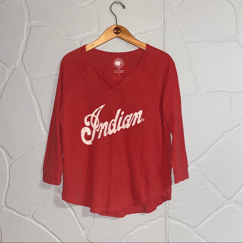 Indian Motorcycle for Lucky Brand Top